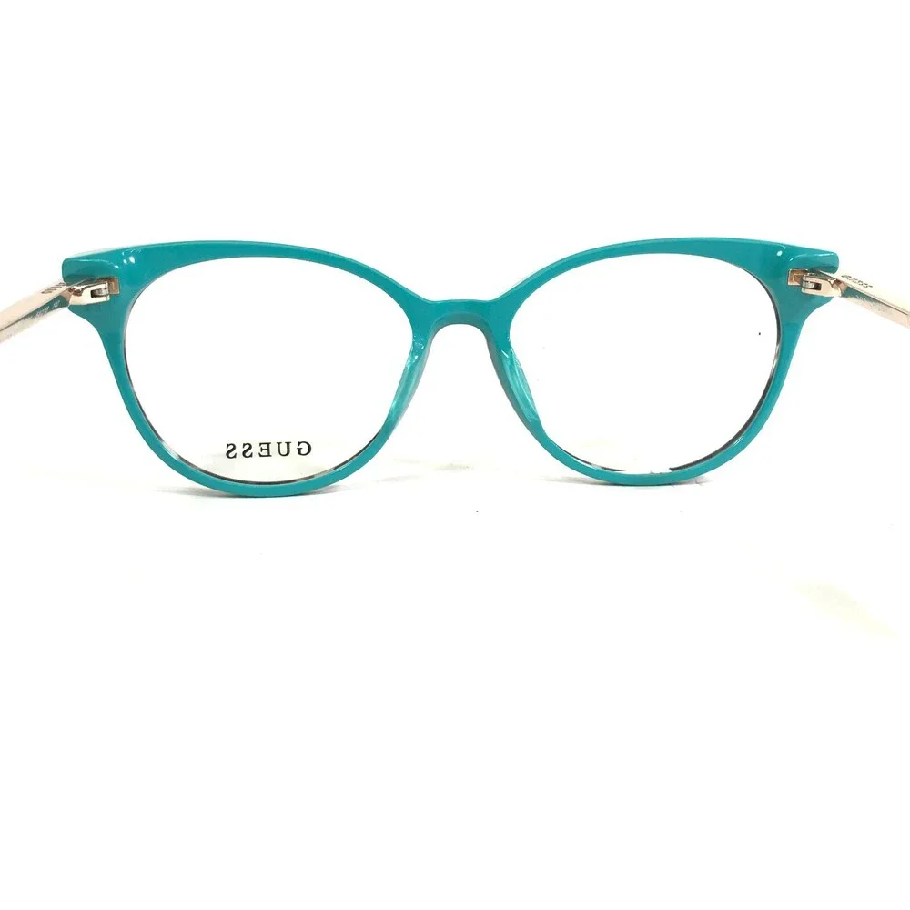 Guess Eyeglasses Frames GU2799 095 Black Blue Tortoise Gold Cat Eye 54-16-140